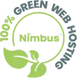 Nimbus Green Hosting Logo - Full colour